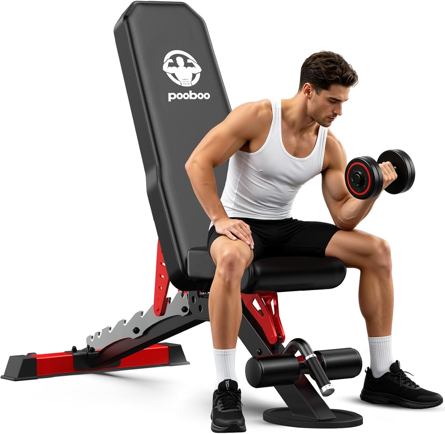 Home Gym Weights - Adjustable Weight Bench, 1500 LBS FID