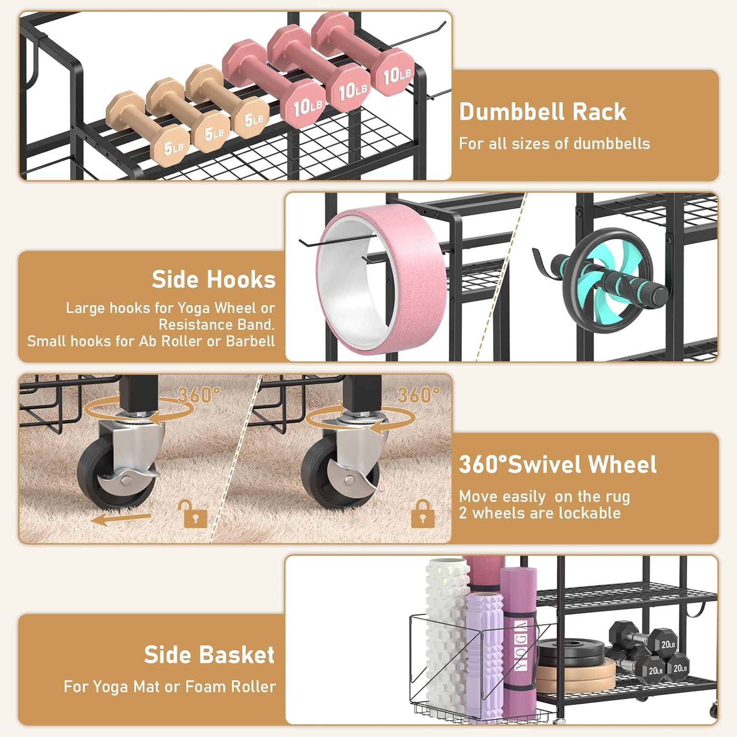 Home Gym Storage, No Material  - Home Gym Training review and price