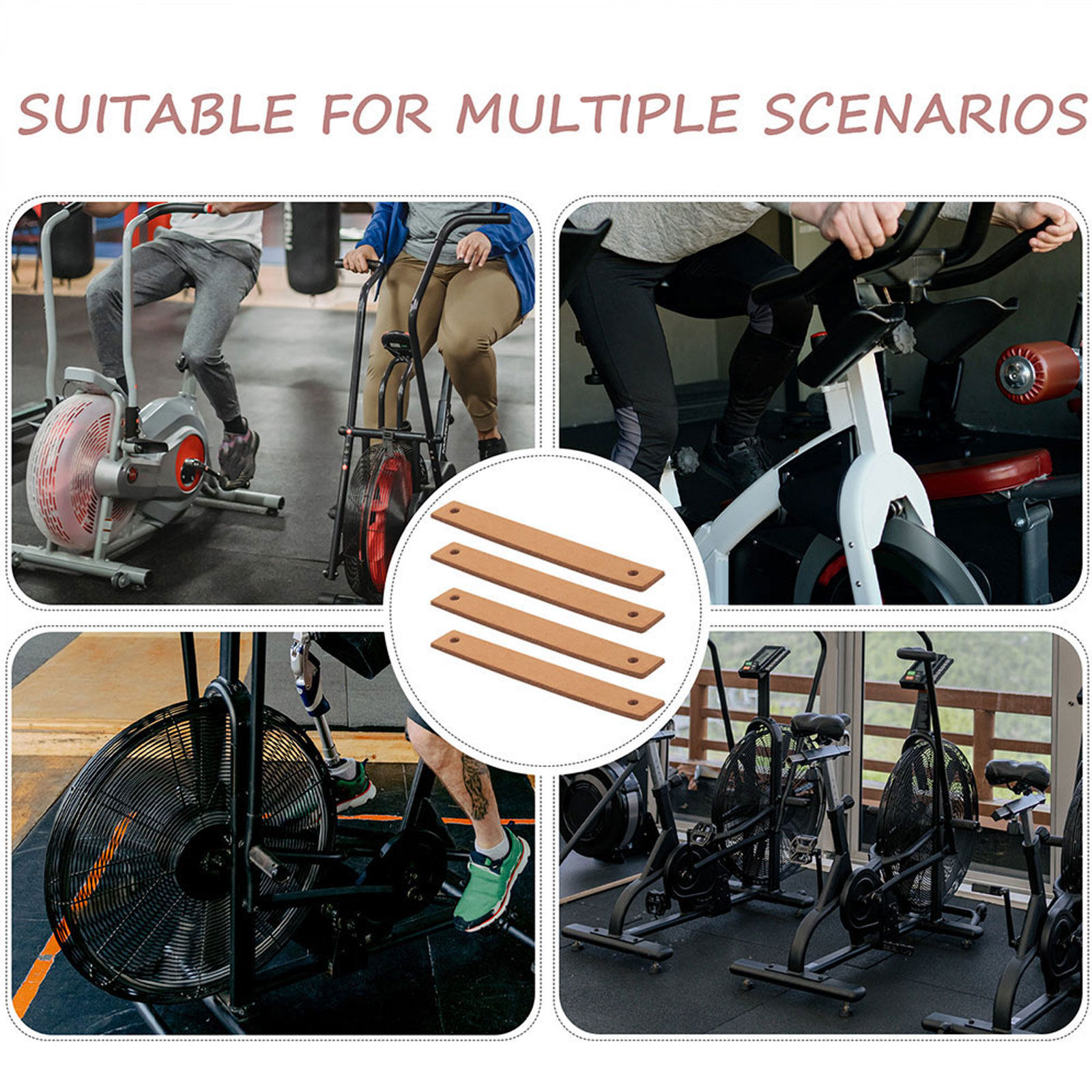 5Pcs Exercise Bike Brake Pads  - Home Gym Resistance review and price