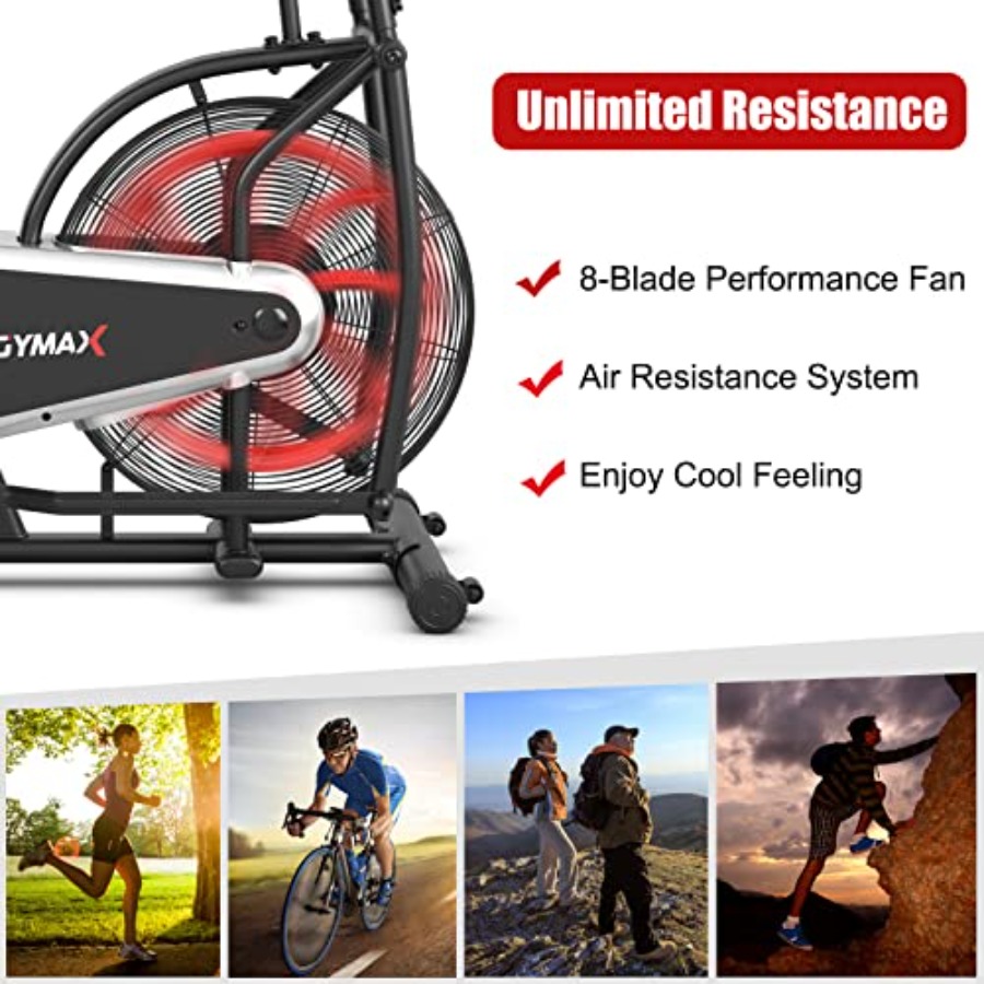 Home gym cardio training: fan  - Home Gym Resistance review and price