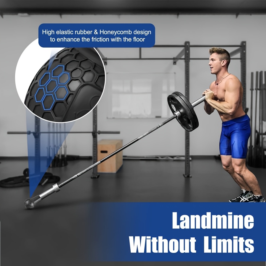 Home Gym Barbell Landmine Brac - Home Gym Youtube review and price