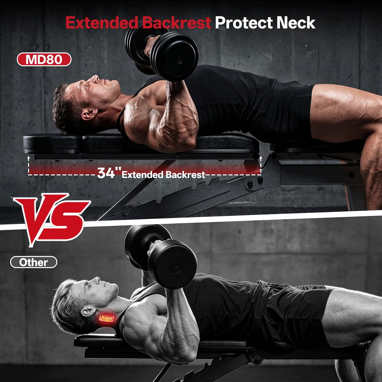Adjustable Weight Bench 1300LB - Home Gym Weights review and price