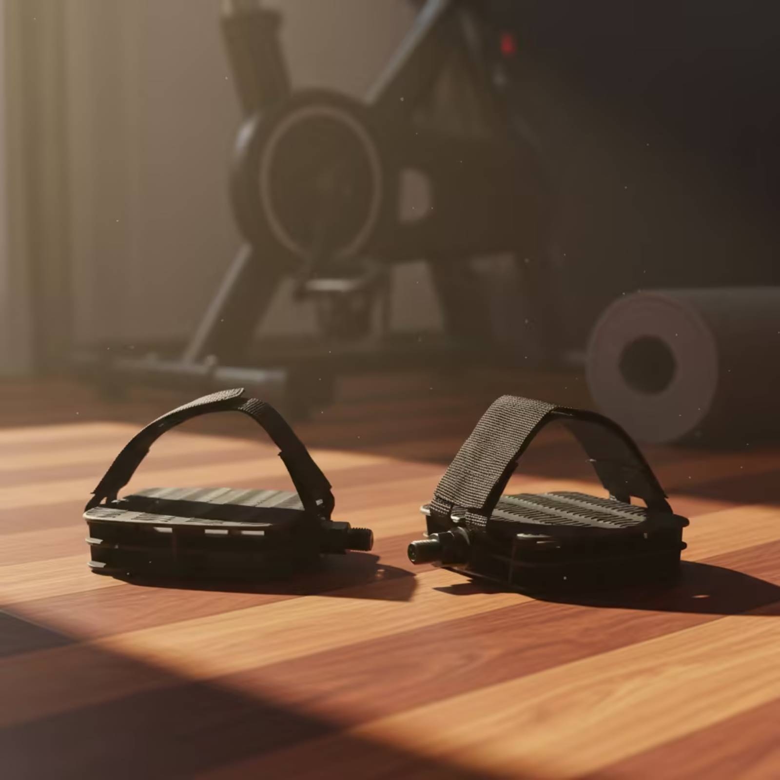 Exercise Bike Pedals with Stra - Home Gym Training review and price