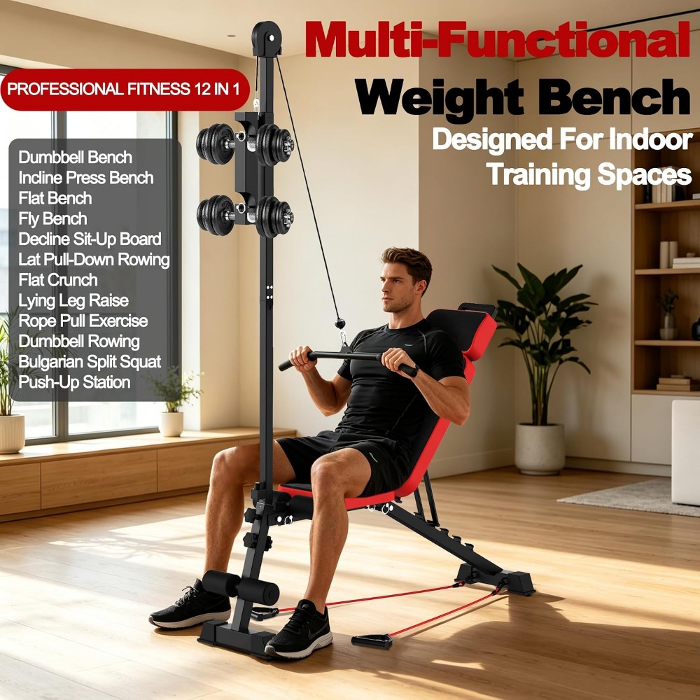 Multi-Functional Weight Bench  - Home Gym Weights review and price