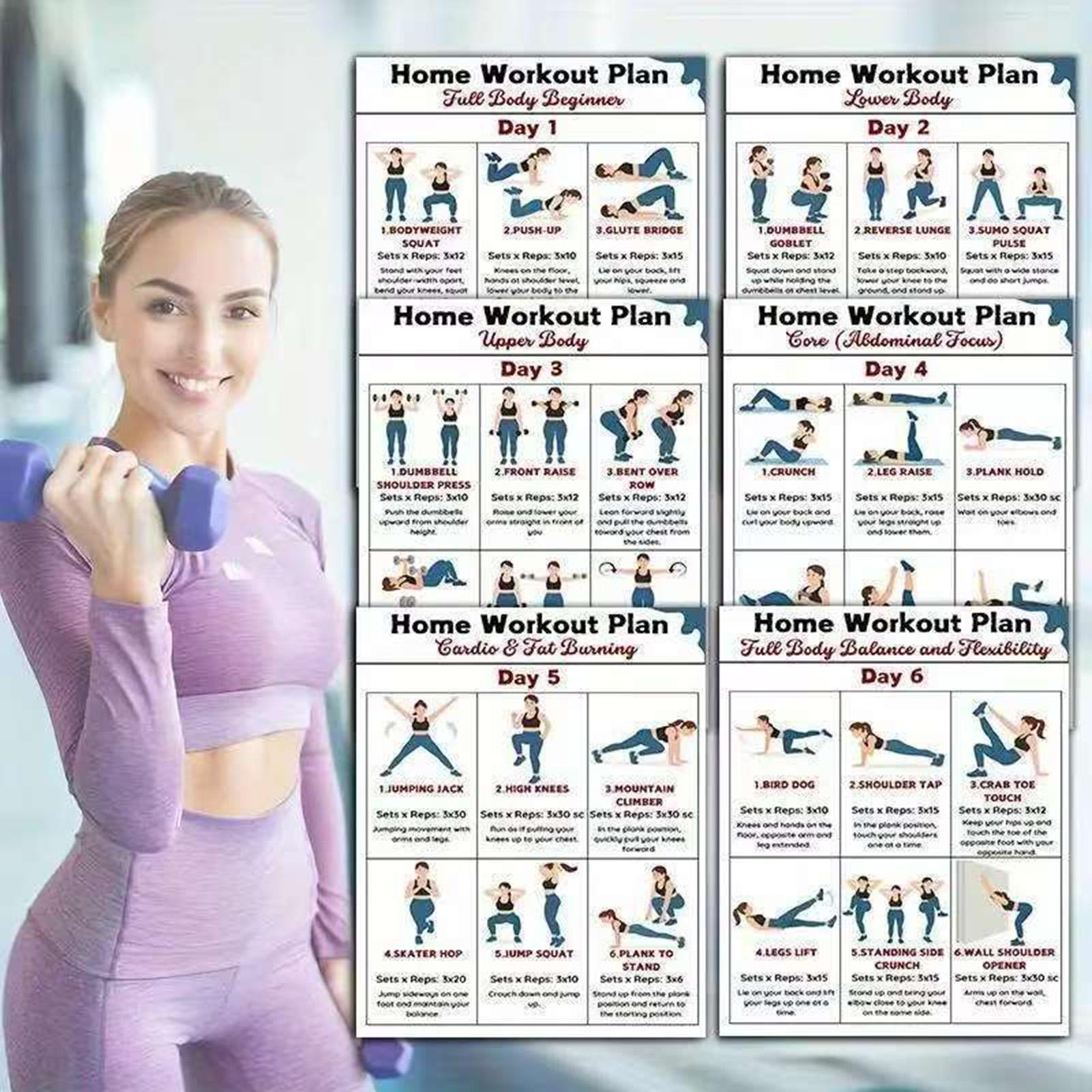6pcs Yoga Dumbbell Stretching  - Home Gym Guide review and price